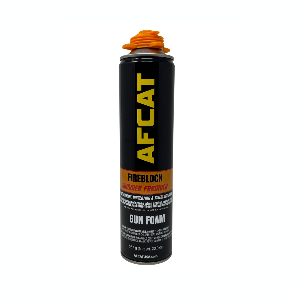 Fireblock Gun Foam, Summer, AFCAT 24 oz, 12 ct